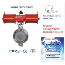 Manually Flange Double Eccentric Butterfly Valve With Electric Actuator